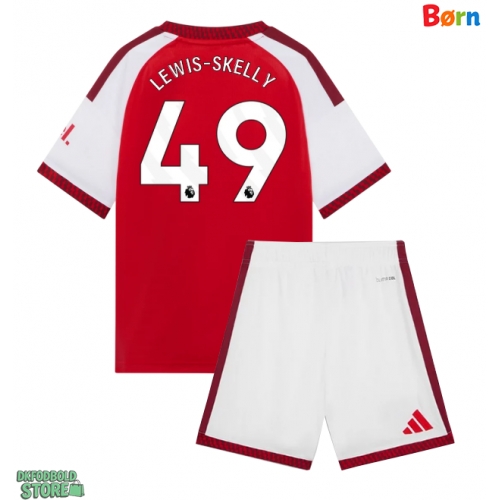 Arsenal Myles Lewis-Skelly #49 Replika Babytøj Hjemmebanesæt Børn 2026-27 Kortærmet (+ Korte bukser)